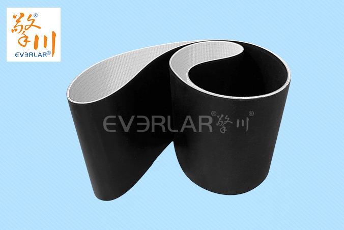 擎川EVERLAR黑色PVC防靜電輸送帶電子元件傳輸流水線工業(yè)皮帶定制