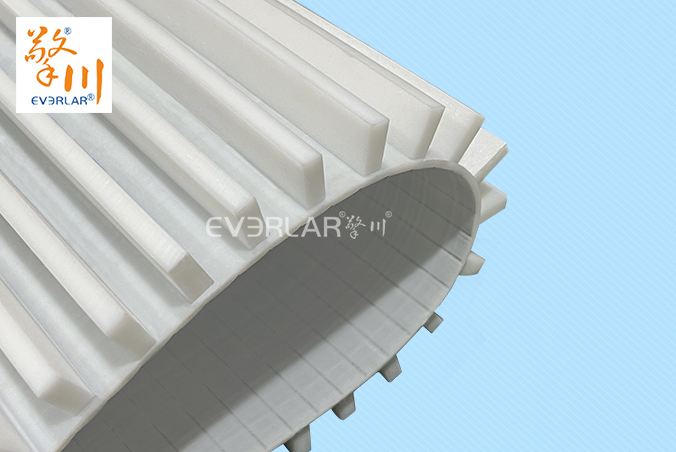 白色聚氨酯鋼絲平面同步帶加擋板物流包裝耐磨耐油PU傳動帶工業(yè)皮帶