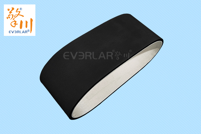 PVC加導條黑色EVA棉輸送帶耐酸堿減震電子行業(yè)精密元件傳輸皮帶定制