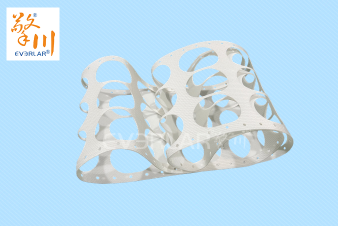 食品級PU餃子輸送帶耐油防粘餃子皮加工食品傳送帶