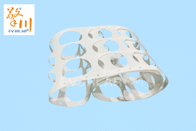 食品級PU餃子輸送帶耐油防粘餃子皮加工食品傳送帶